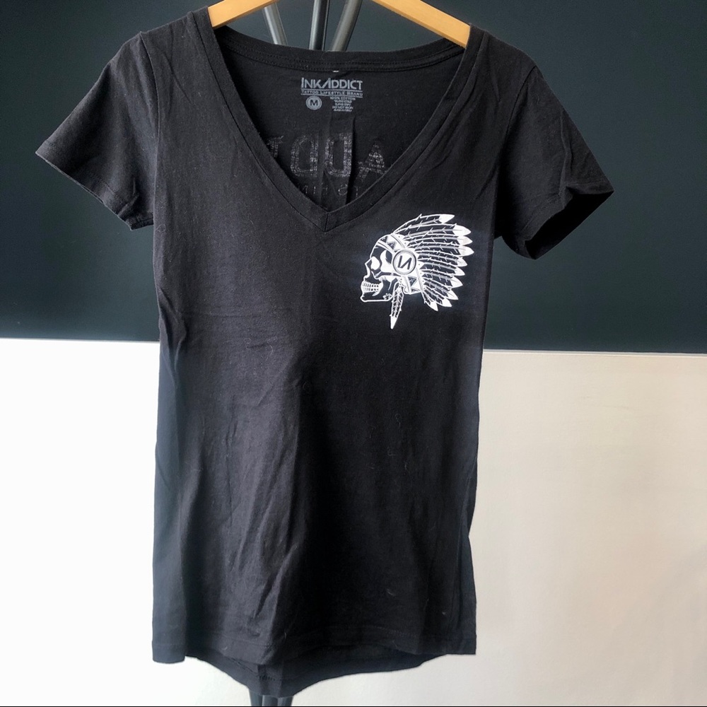 Ink Addict V-Neck T-Shirt